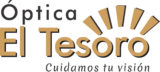 Logo óptica el tesoro
